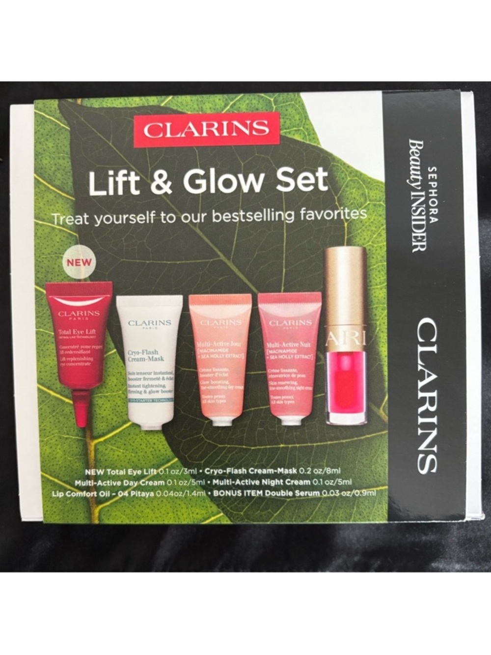 Clarins Lift & Glow Set NEW